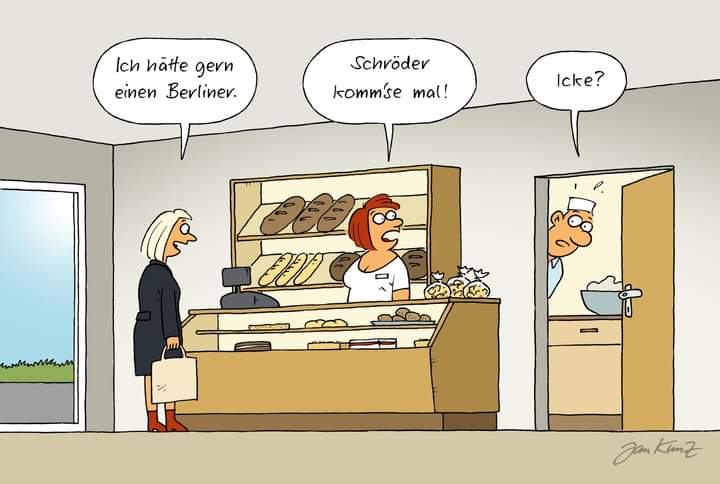 Berliner der Berliner - Berlińczyk, pączek