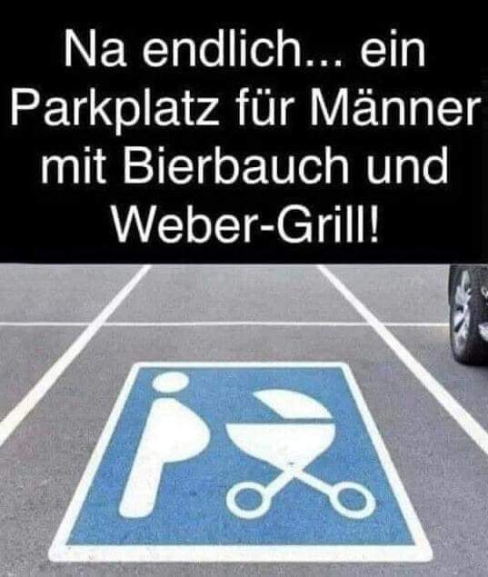 Parkplatz der Parkplatz - parking, miejsce parkingowe
