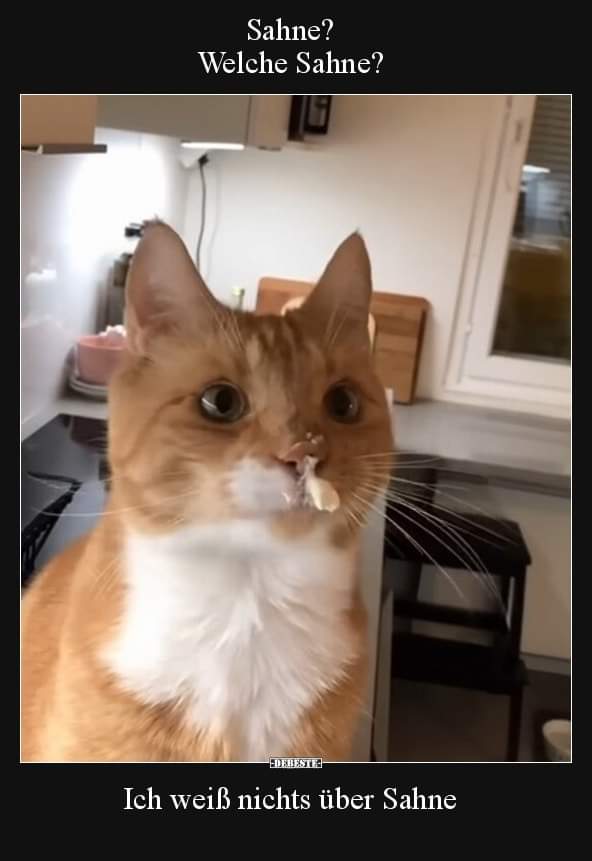 Sahne die Sahne - śmietana