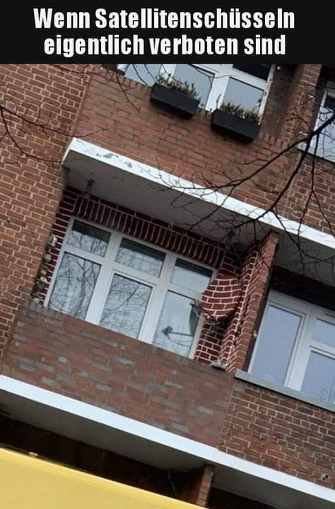 Satellitenschussel die Satellitenschüssel - antena satelitarna