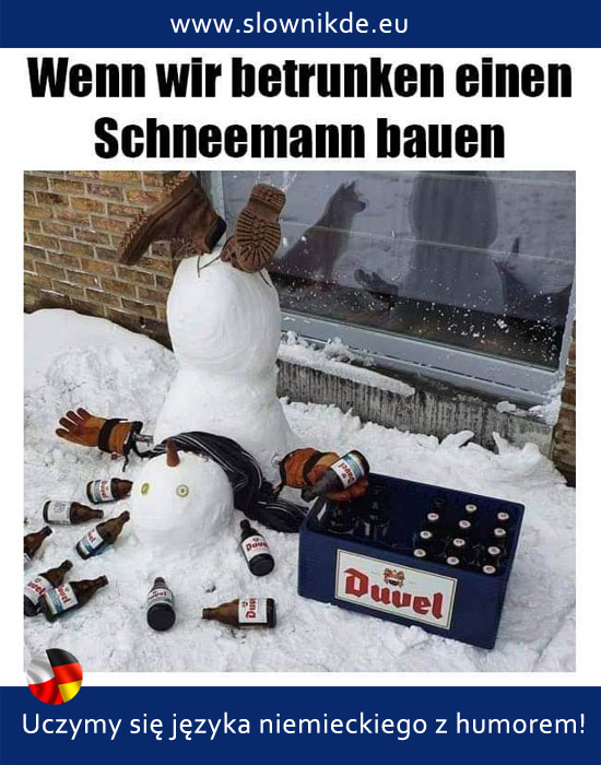 der Schneemann - bałwan