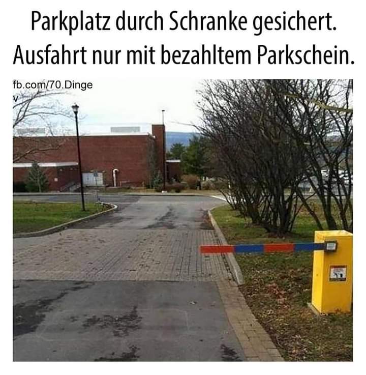 Schranke die Schranke - bariera, barierka, szlaban, rogatka