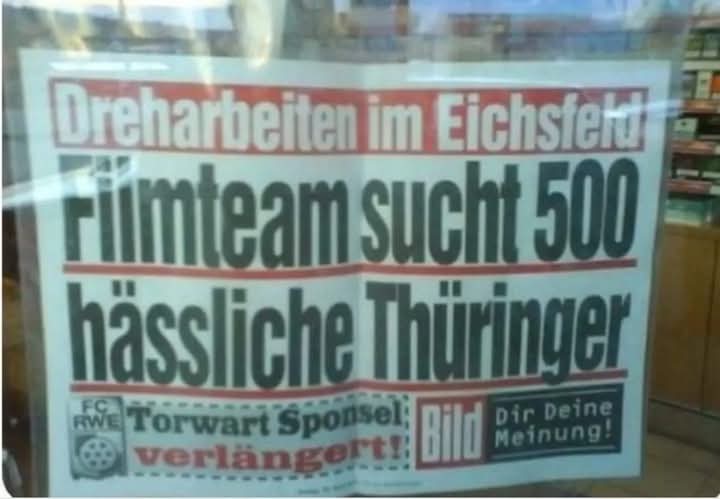 der Thüringer - mieszkaniec Turyngii