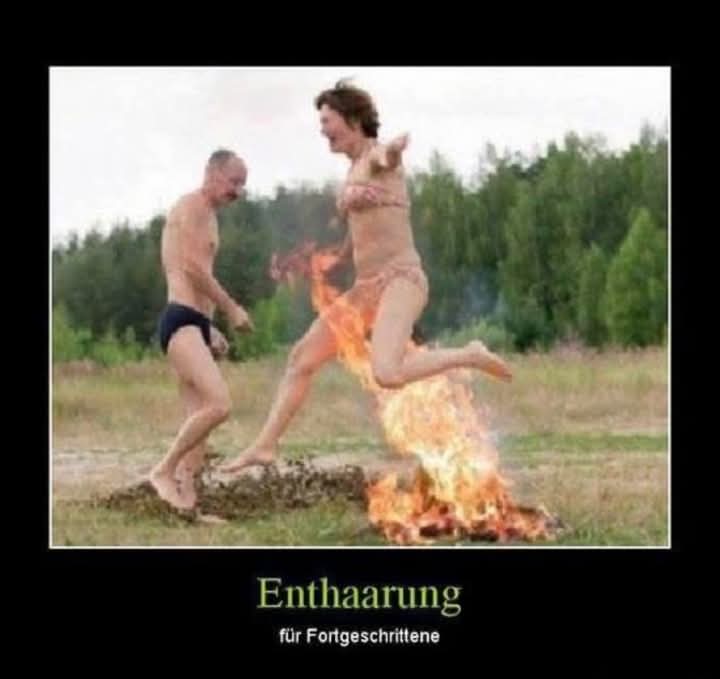 die Enthaarung - depilacja