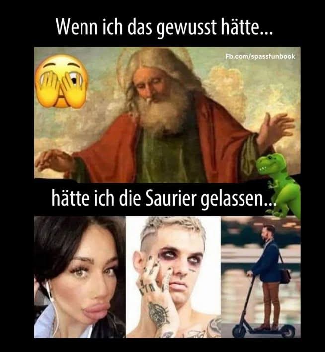 der Saurier - dinozaur, gad kopalny, jaszczur