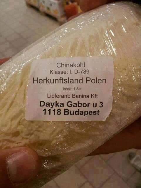 das Herkunftsland - kraj pochodzenia