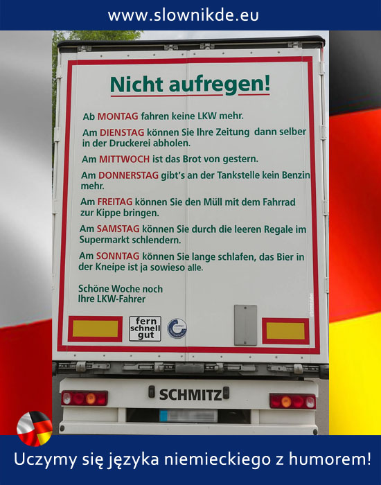 aufregen