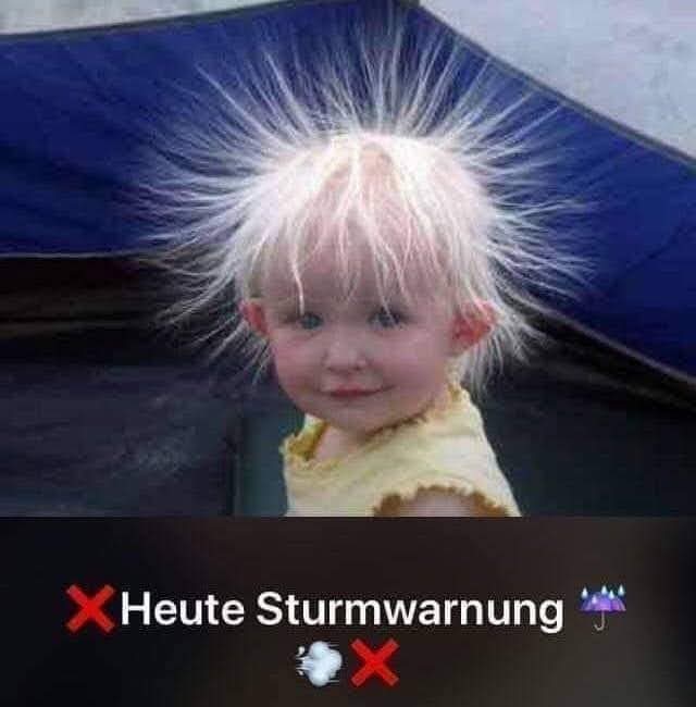 die Sturmwarnung - ostrzeżenie sztormowe