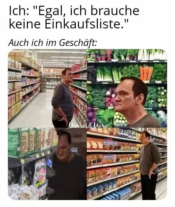 die Einkaufsliste - lista zakupów