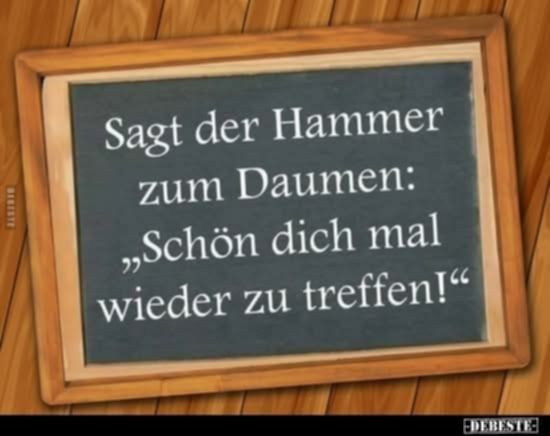 der Hammer - młotek, młot