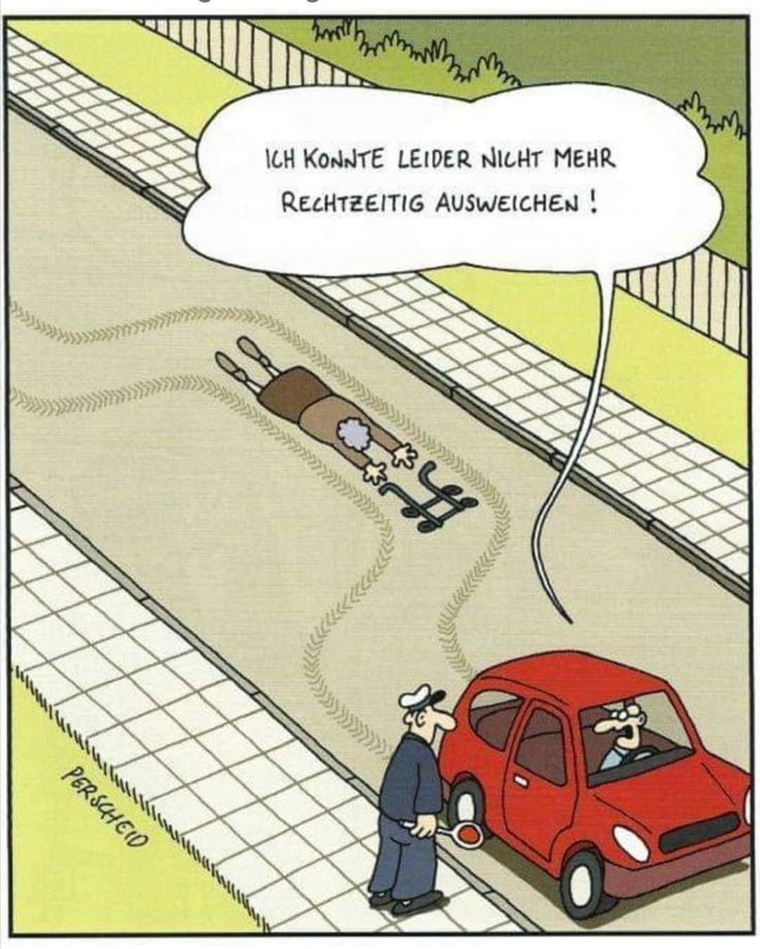 ausweichen - wymijać, ustępować, schodzić z drogi