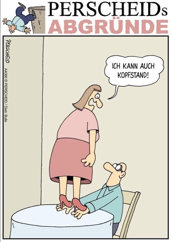 der Kopfstand - stanie na głowie