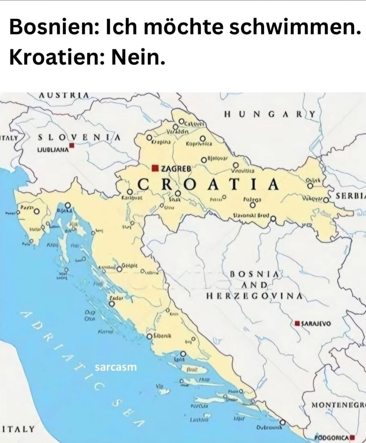 das Kroatien - Chorwacja