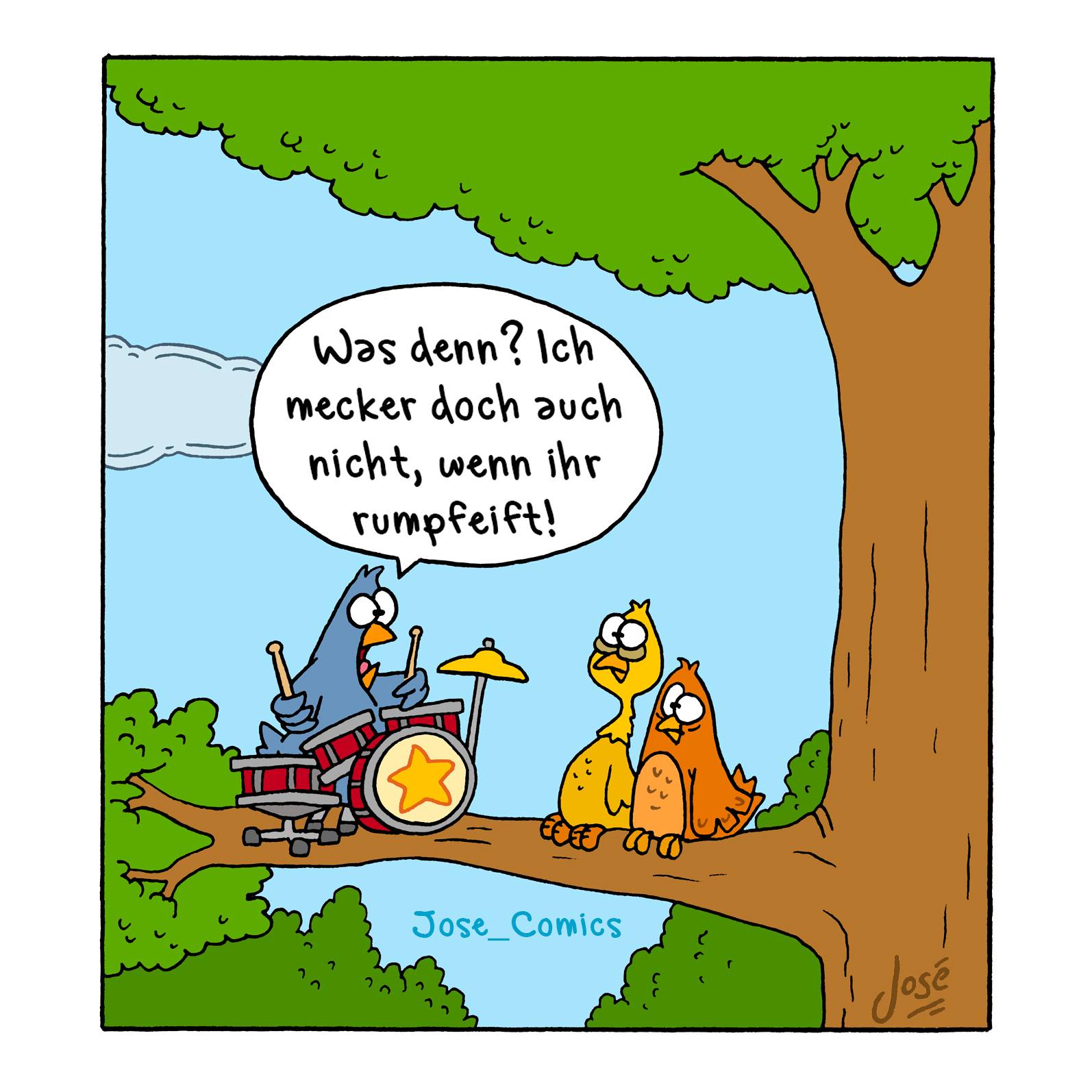 meckern - beczeć, utyskiwać, zrzędzić