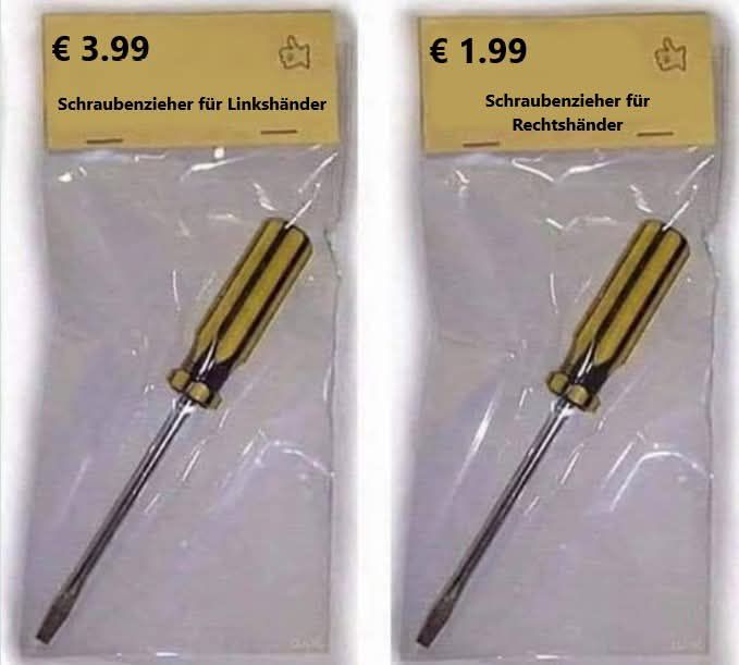 der Schraubenzieher - wkrętak, śrubokręt