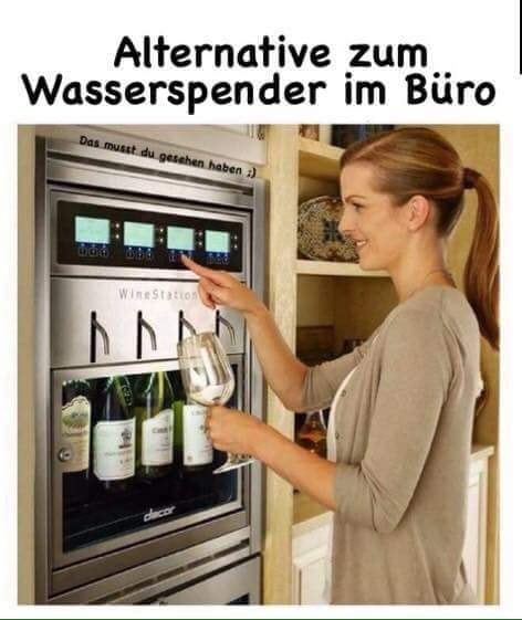 der Wasserspender - dystrybutor wody